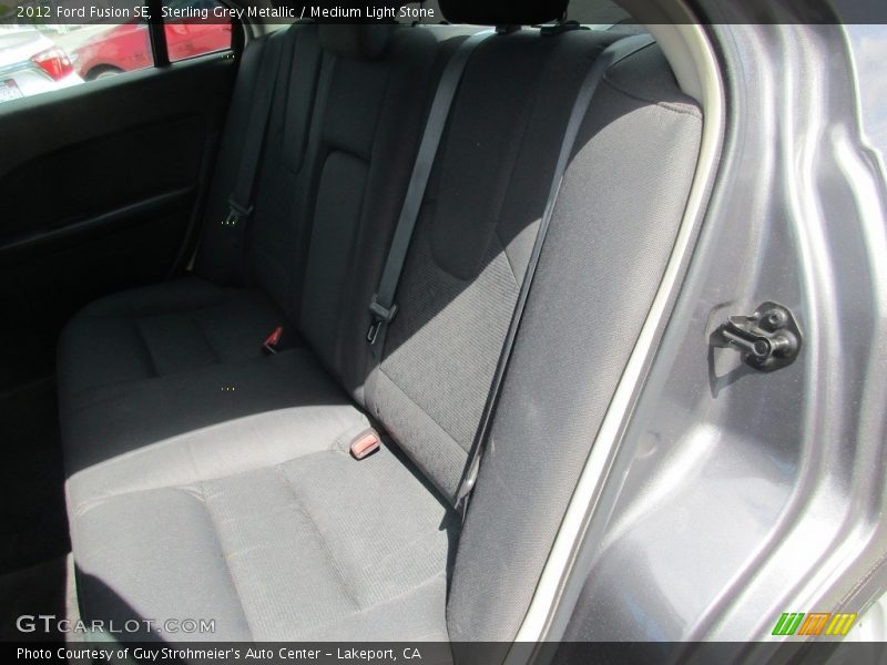 Sterling Grey Metallic / Medium Light Stone 2012 Ford Fusion SE