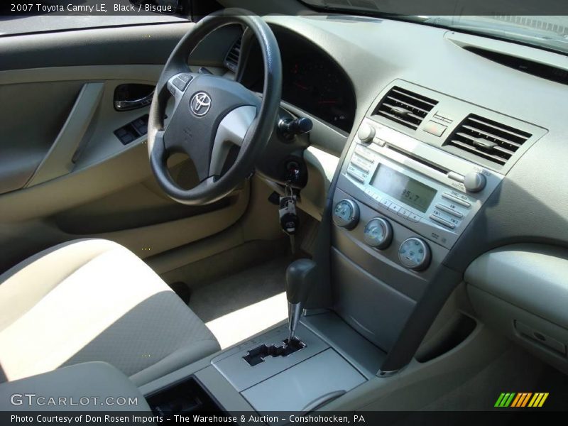 Black / Bisque 2007 Toyota Camry LE