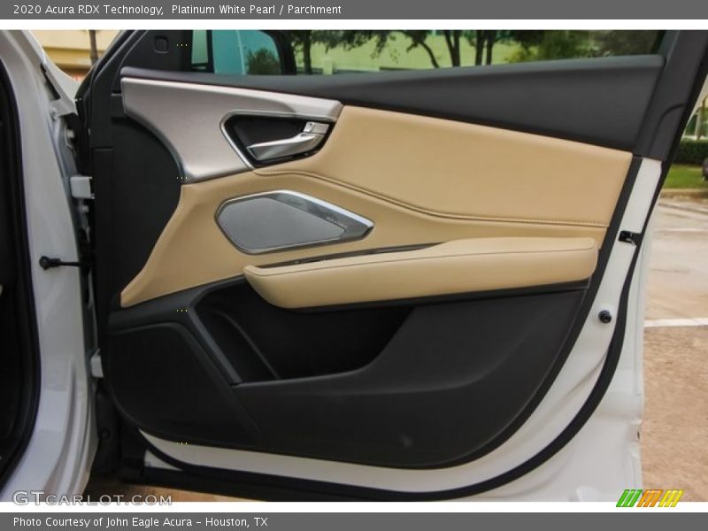 Platinum White Pearl / Parchment 2020 Acura RDX Technology