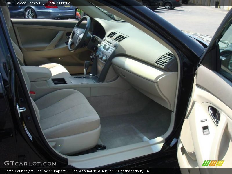 Black / Bisque 2007 Toyota Camry LE