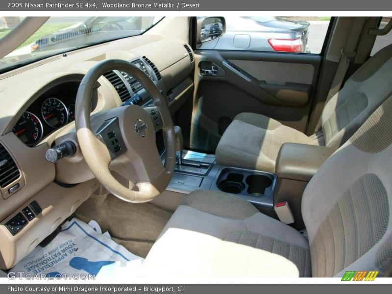 Woodland Bronze Metallic / Desert 2005 Nissan Pathfinder SE 4x4