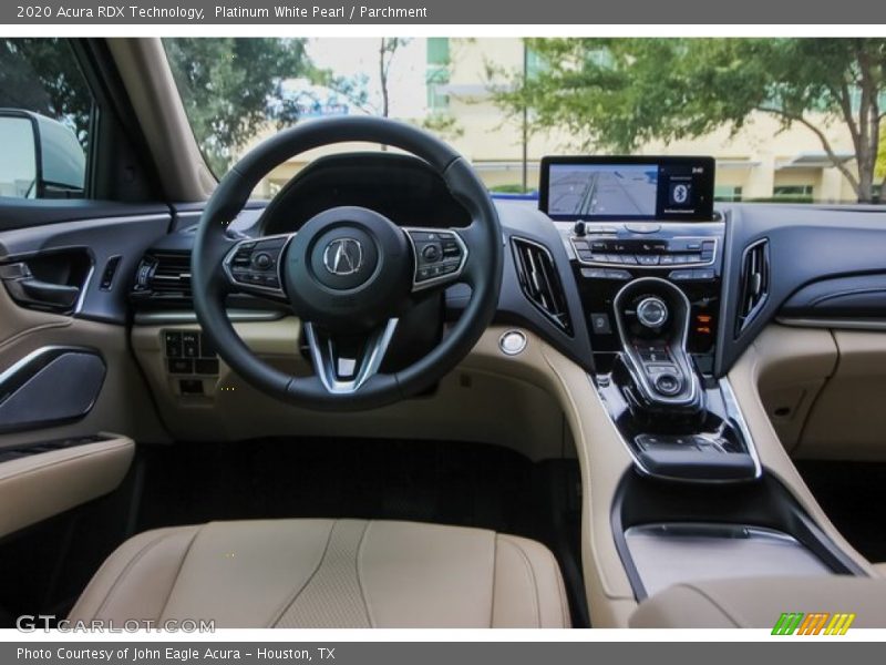 Platinum White Pearl / Parchment 2020 Acura RDX Technology