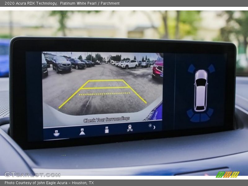Platinum White Pearl / Parchment 2020 Acura RDX Technology
