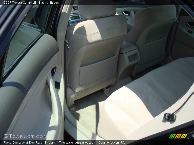 Black / Bisque 2007 Toyota Camry LE