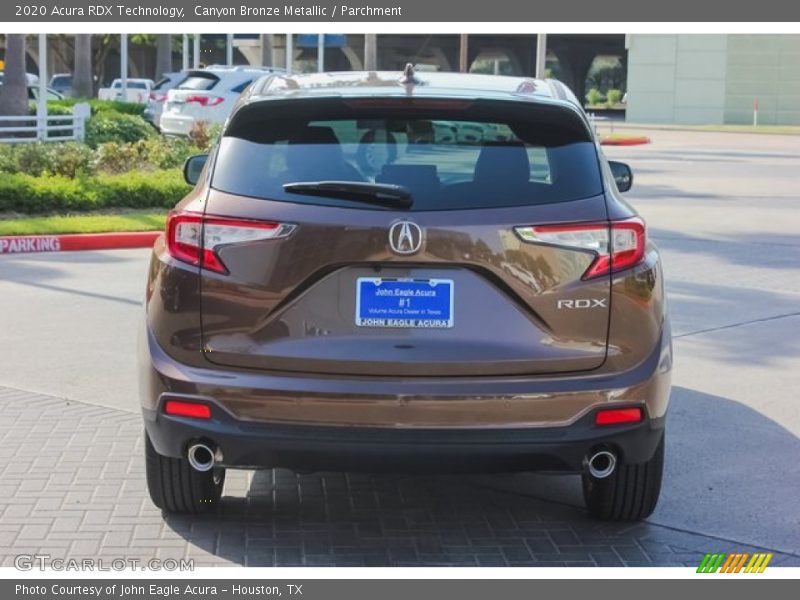 Canyon Bronze Metallic / Parchment 2020 Acura RDX Technology