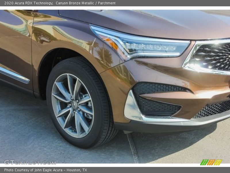 Canyon Bronze Metallic / Parchment 2020 Acura RDX Technology