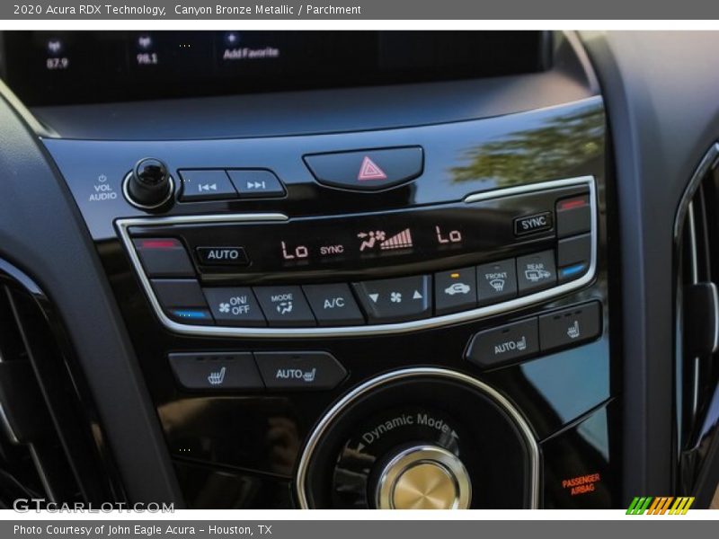 Controls of 2020 RDX Technology