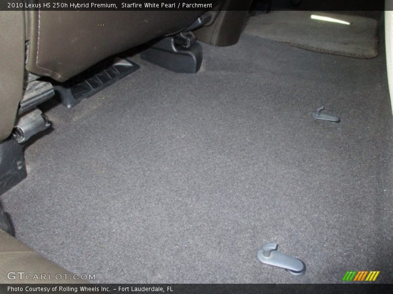 Starfire White Pearl / Parchment 2010 Lexus HS 250h Hybrid Premium