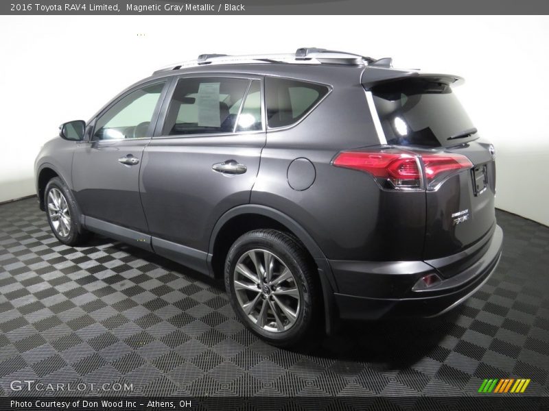 Magnetic Gray Metallic / Black 2016 Toyota RAV4 Limited