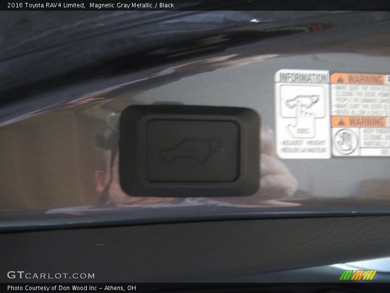 Magnetic Gray Metallic / Black 2016 Toyota RAV4 Limited