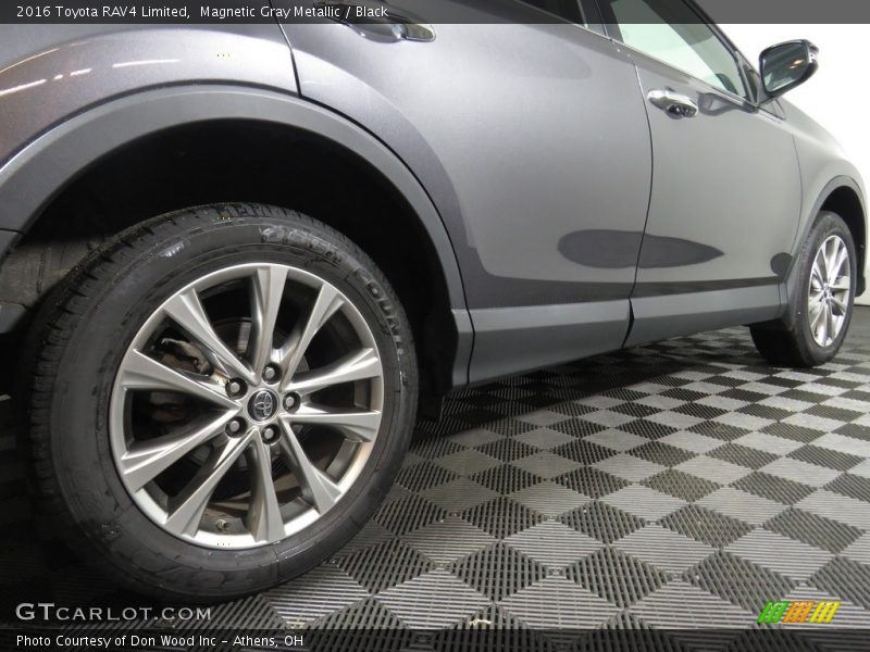 Magnetic Gray Metallic / Black 2016 Toyota RAV4 Limited