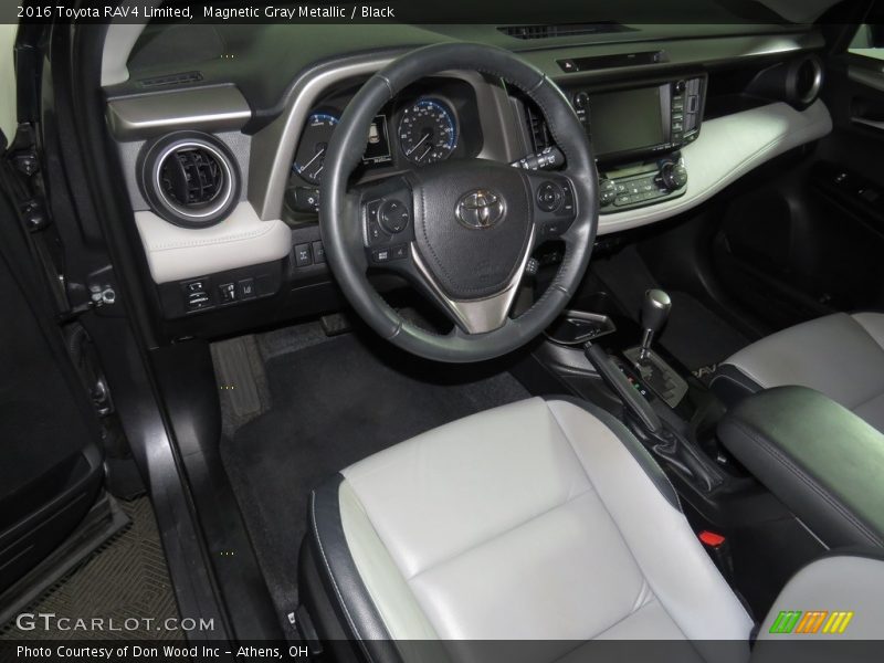 Magnetic Gray Metallic / Black 2016 Toyota RAV4 Limited