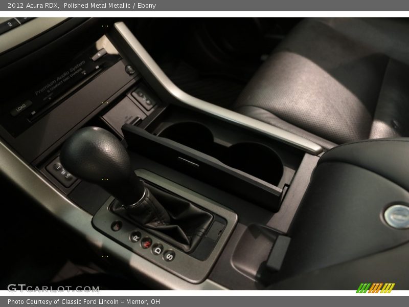 Polished Metal Metallic / Ebony 2012 Acura RDX