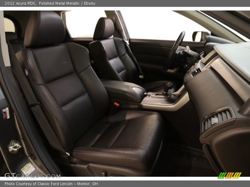 Polished Metal Metallic / Ebony 2012 Acura RDX