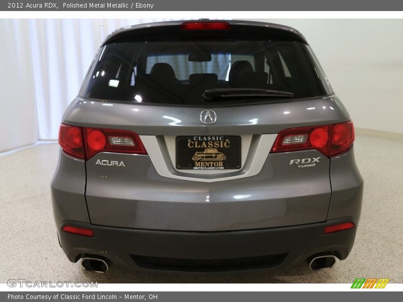 Polished Metal Metallic / Ebony 2012 Acura RDX