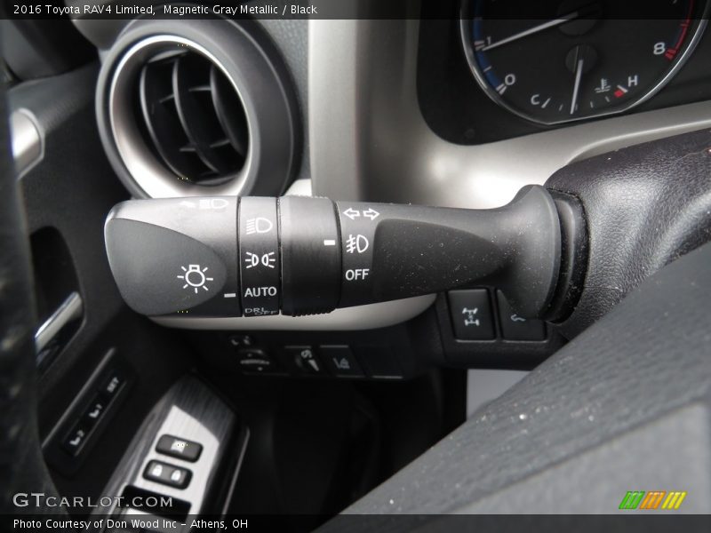 Magnetic Gray Metallic / Black 2016 Toyota RAV4 Limited