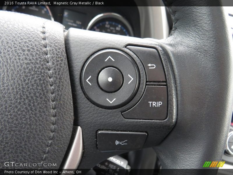 Magnetic Gray Metallic / Black 2016 Toyota RAV4 Limited