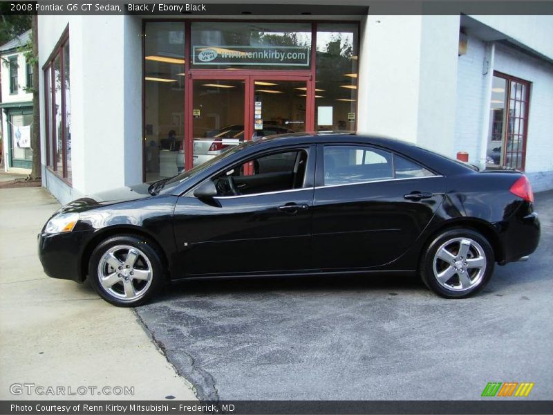 Black / Ebony Black 2008 Pontiac G6 GT Sedan