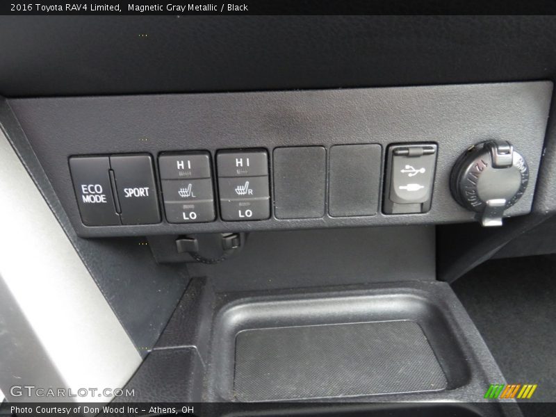 Magnetic Gray Metallic / Black 2016 Toyota RAV4 Limited