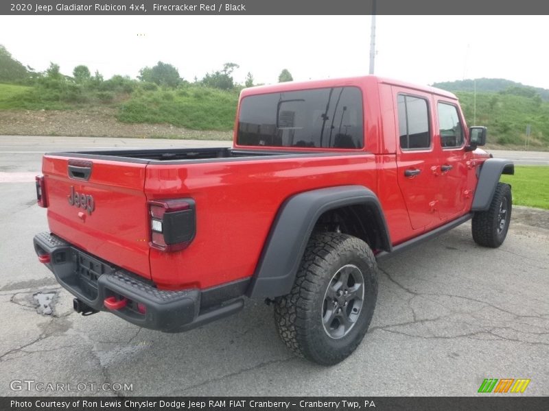 Firecracker Red / Black 2020 Jeep Gladiator Rubicon 4x4