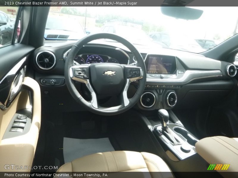 Dashboard of 2019 Blazer Premier AWD
