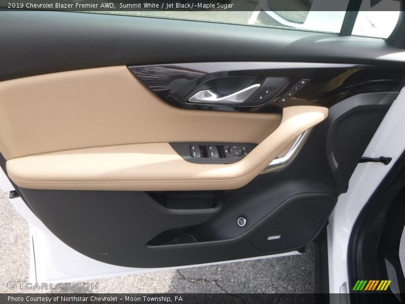 Door Panel of 2019 Blazer Premier AWD