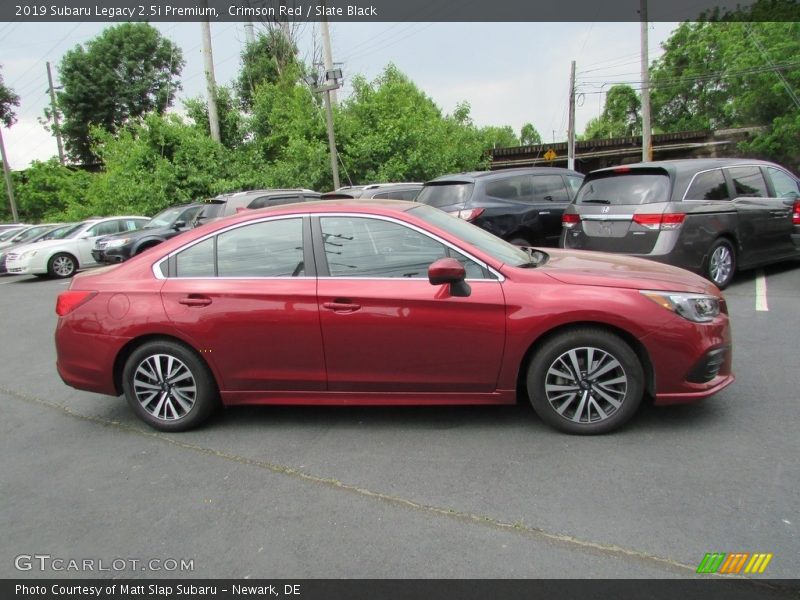 Crimson Red / Slate Black 2019 Subaru Legacy 2.5i Premium