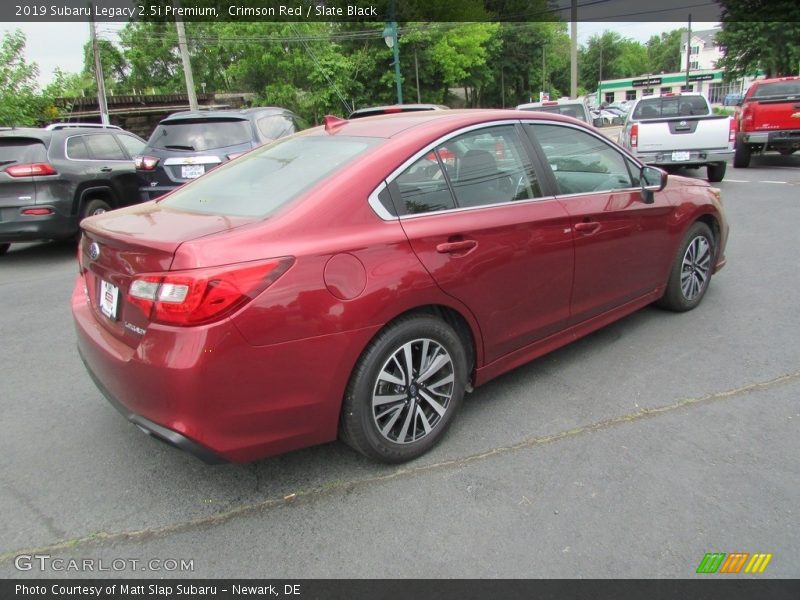 Crimson Red / Slate Black 2019 Subaru Legacy 2.5i Premium