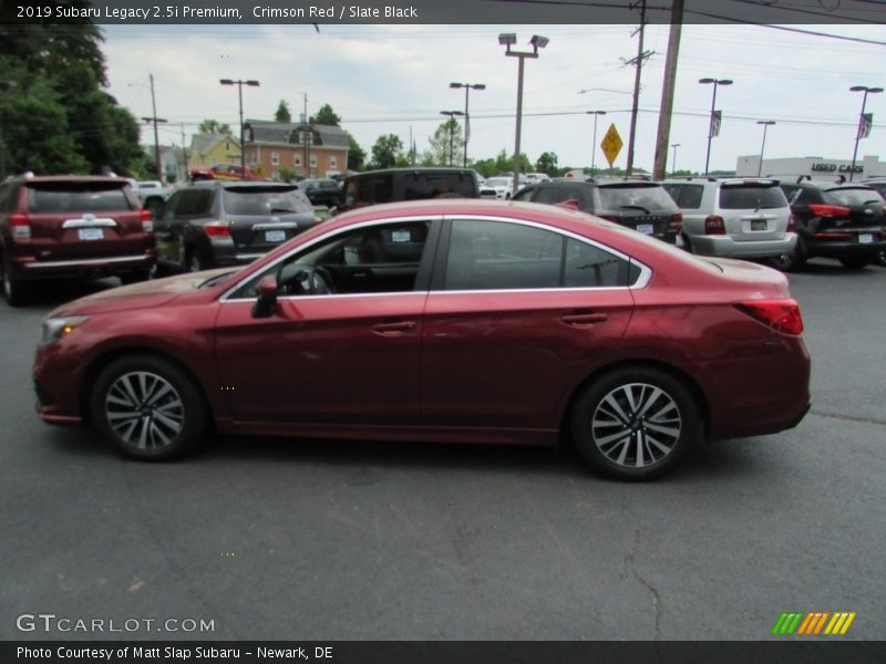 Crimson Red / Slate Black 2019 Subaru Legacy 2.5i Premium