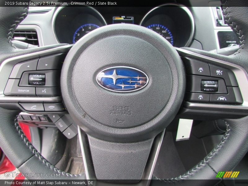 Crimson Red / Slate Black 2019 Subaru Legacy 2.5i Premium