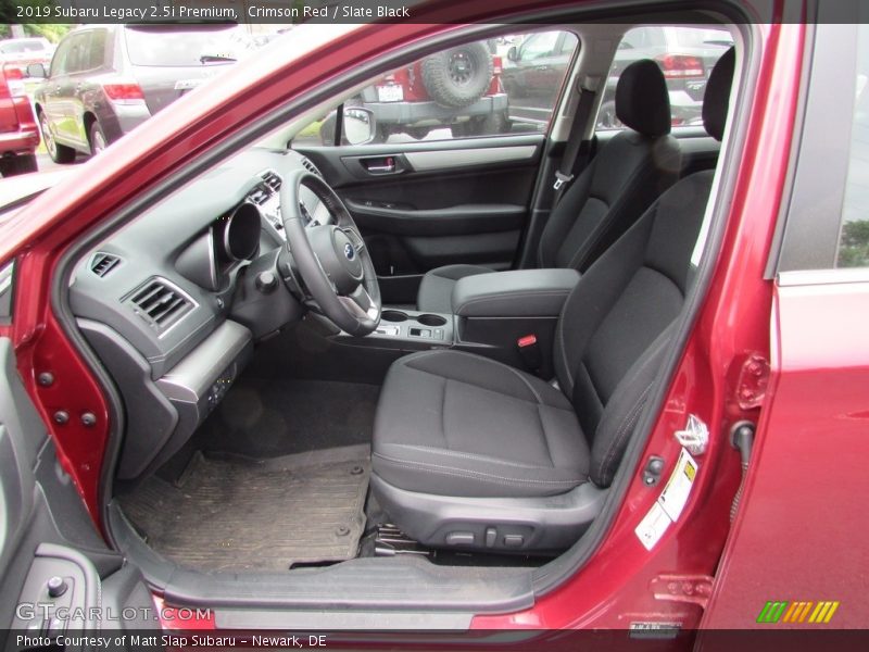 Crimson Red / Slate Black 2019 Subaru Legacy 2.5i Premium