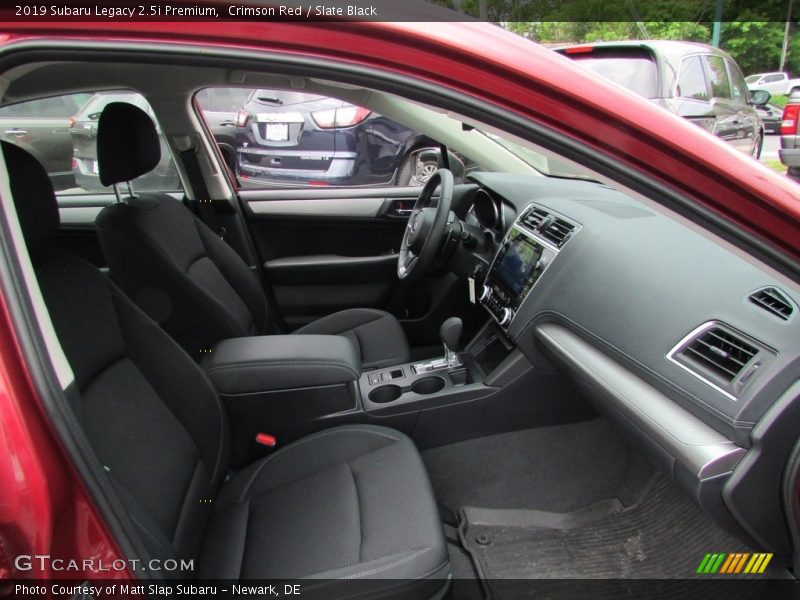 Crimson Red / Slate Black 2019 Subaru Legacy 2.5i Premium