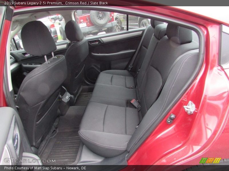 Crimson Red / Slate Black 2019 Subaru Legacy 2.5i Premium