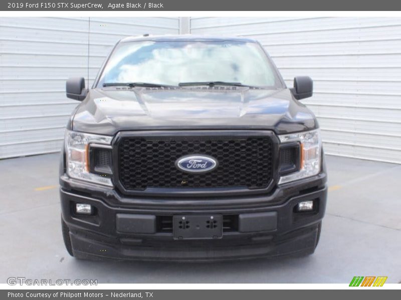 Agate Black / Black 2019 Ford F150 STX SuperCrew