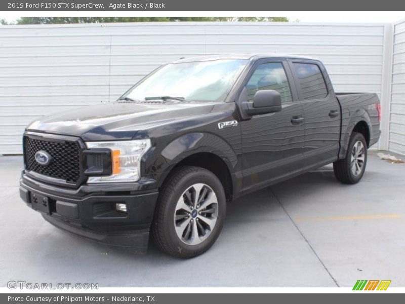 Agate Black / Black 2019 Ford F150 STX SuperCrew