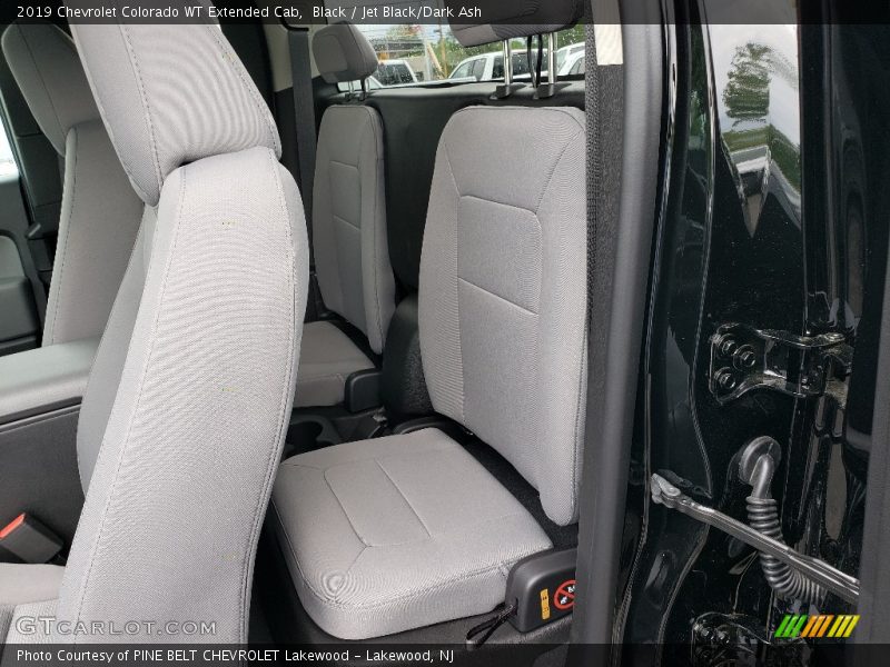 Rear Seat of 2019 Colorado WT Extended Cab