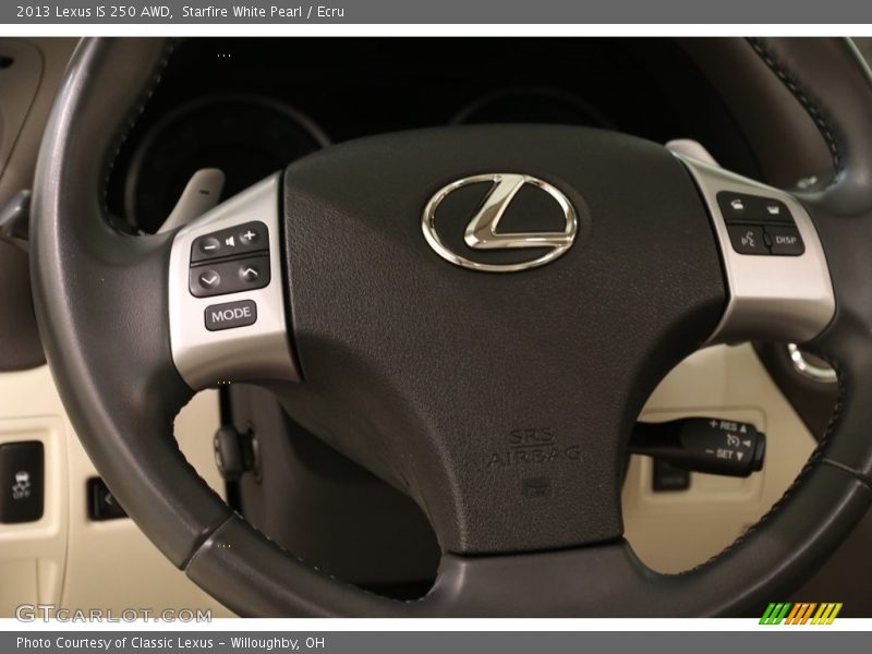 Starfire White Pearl / Ecru 2013 Lexus IS 250 AWD