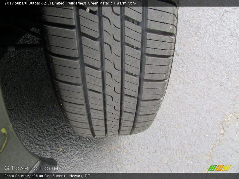 Wilderness Green Metallic / Warm Ivory 2017 Subaru Outback 2.5i Limited