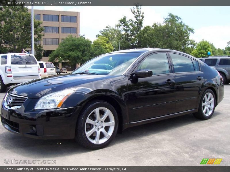 Super Black / Charcoal 2007 Nissan Maxima 3.5 SL