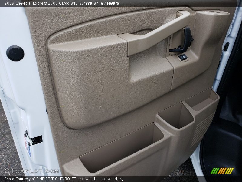 Summit White / Neutral 2019 Chevrolet Express 2500 Cargo WT