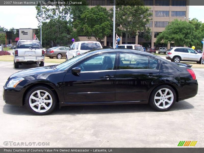 Super Black / Charcoal 2007 Nissan Maxima 3.5 SL