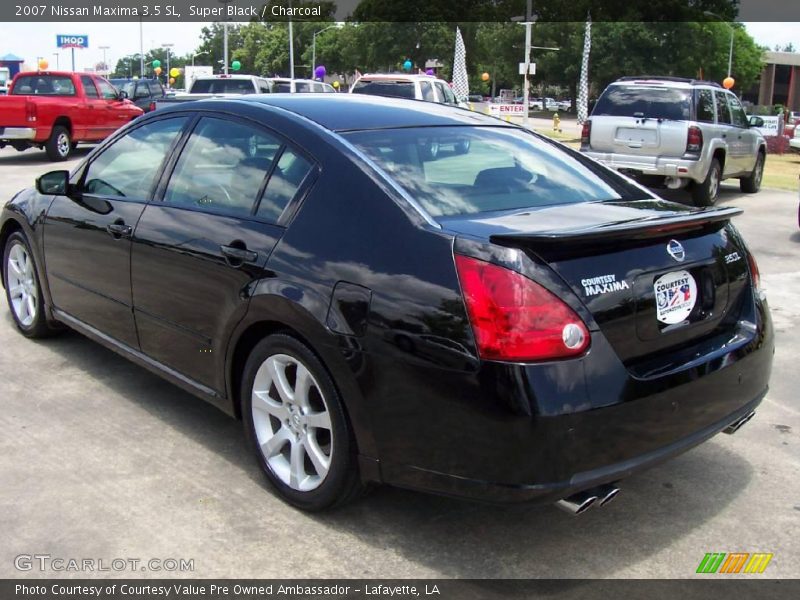 Super Black / Charcoal 2007 Nissan Maxima 3.5 SL