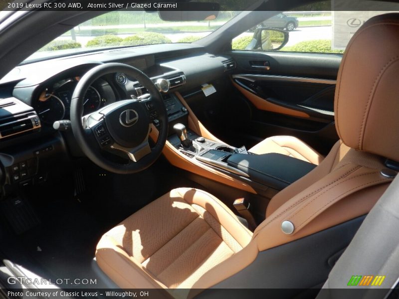 Atomic Silver / Glazed Caramel 2019 Lexus RC 300 AWD