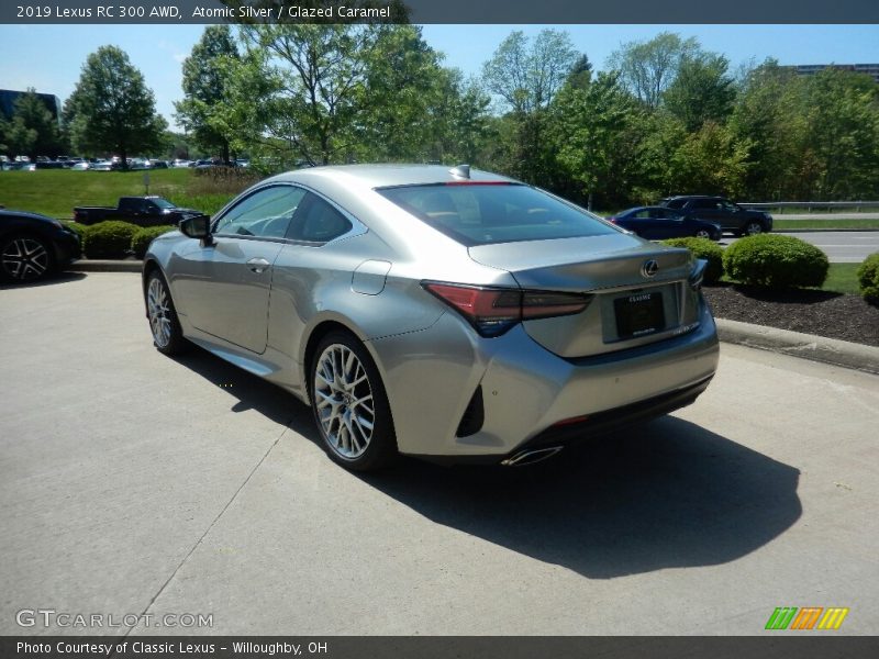 Atomic Silver / Glazed Caramel 2019 Lexus RC 300 AWD