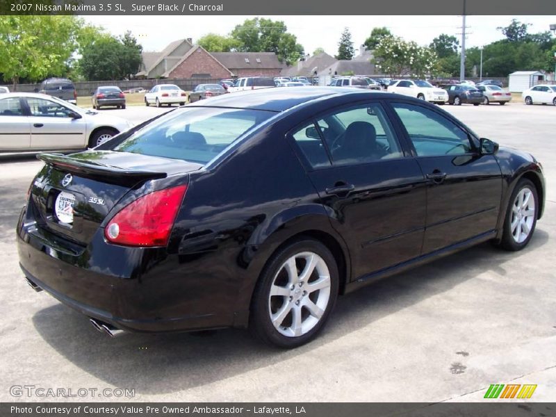 Super Black / Charcoal 2007 Nissan Maxima 3.5 SL
