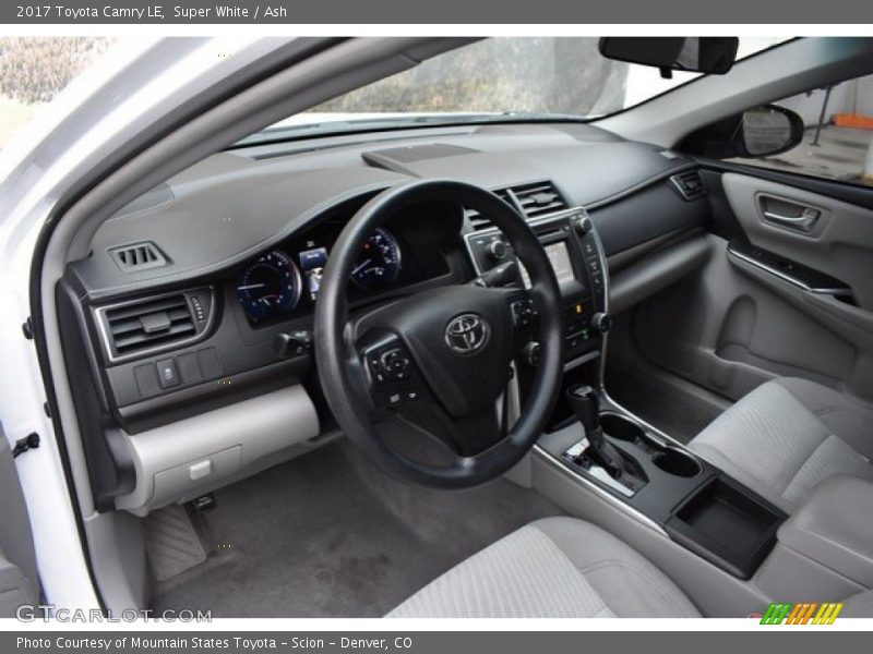 Super White / Ash 2017 Toyota Camry LE