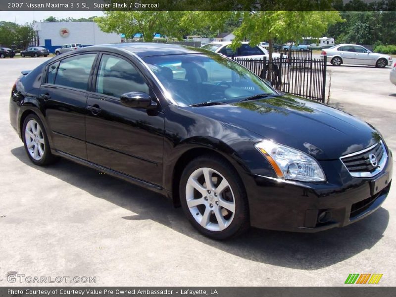 Super Black / Charcoal 2007 Nissan Maxima 3.5 SL