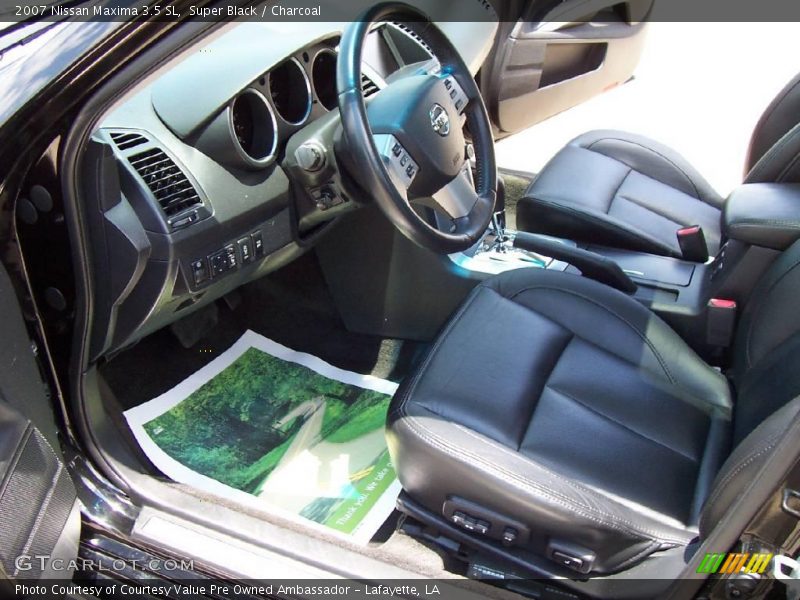 Super Black / Charcoal 2007 Nissan Maxima 3.5 SL