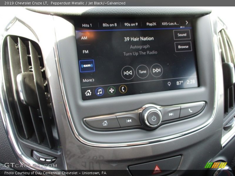 Pepperdust Metallic / Jet Black/­Galvanized 2019 Chevrolet Cruze LT