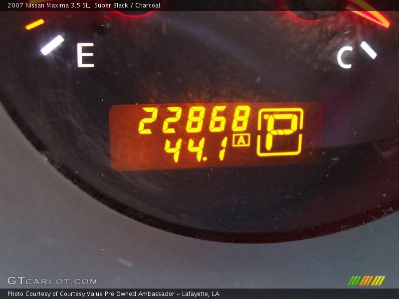 Super Black / Charcoal 2007 Nissan Maxima 3.5 SL